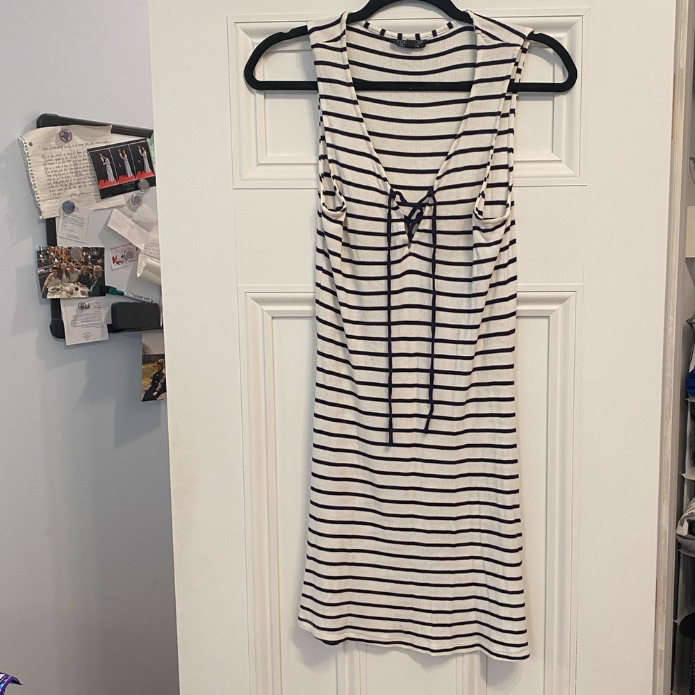 TopShop stripped mini dress